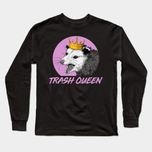 Opossum Queen Long Sleeve T-Shirt